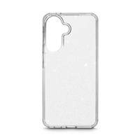 White Diamonds Glitter Case, kryt pre Samsung Galaxy A57 5G, priehľadný s trblietkami, nezažltne