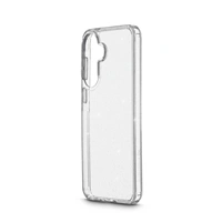 White Diamonds Glitter Case, kryt pre Samsung Galaxy A57 5G, priehľadný s trblietkami, nezažltne