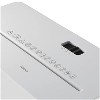 Hama Safe X40B, skartovačka, krížový rez, 4 lisy, bezpečnostná úroveň P4 T4 E3, biela