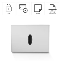 Hama Safe X40B, skartovačka, krížový rez, 4 lisy, bezpečnostná úroveň P4 T4 E3, biela