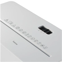 Hama Safe X40B, skartovačka, krížový rez, 4 lisy, bezpečnostná úroveň P4 T4 E3, biela