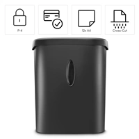 Hama Safe X120, skartovačka, krížový rez, 12 listov, bezpečnostná úroveň P4 T4 E3