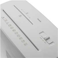 Hama Prime M50CD-W, skartovačka, micro rez, 5 listov, bezpečnostná úroveň P5 T2 E2 O1, biela