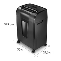 Hama Prime M100, skartovačka, micro rez, 10 listov, bezpečnostná úroveň P5 T5 E4