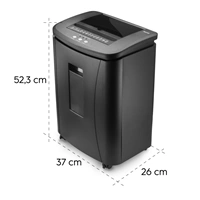 Hama Safe Auto M1200, skartovačka, micro rez, automat. podávač, 120 listov, bezp. úroveň P4 T4 E3