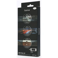 Hama set šedých filtrov ND8, ND64, ND1000, priemer 67 mm, puzdro na filtre