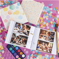 Hama album memo SPRINKLED 10x15/200, Bubbles, popisové pole