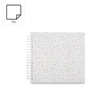 Hama album klasický špirálový CONFETTI 28x24 cm, 50 strán