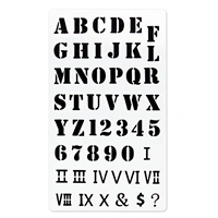 Hama šablóny pre kreatívnu tvorbu - set 5 ks