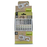 Hama samolepky pre kreatívnu tvorbu II, rôzne motívy, balenie 54 setov (cena je uvedená za 1 set)