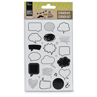 Hama samolepky pre kreatívnu tvorbu II, rôzne motívy, balenie 54 setov (cena je uvedená za 1 set)