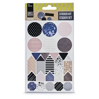 Hama samolepky pre kreatívnu tvorbu II, rôzne motívy, balenie 54 setov (cena je uvedená za 1 set)