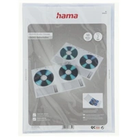 Hama zakladače na CD/DVD, pre krúžkové zakladače, DIN A4, balenie 10 ks (cena za balenie)
