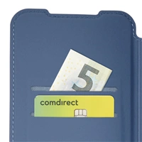 Hama Fantastic Feel, puzdro-knižka pre Samsung Galaxy A17/A17 5G, hebký povrch, modré