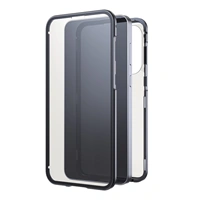 Black Rock 360° Glass, kryt pre Samsung Galaxy A57 5G, sklenený, predný+zadný diel, priehľ./čierny