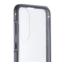 Black Rock 360° Glass, kryt pre Samsung Galaxy A57 5G, sklenený, predný+zadný diel, priehľ./čierny