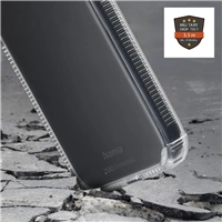 Hama Extreme Protect, kryt pre Samsung Galaxy A37 5G, D3O®, nezažltne, priehľadný