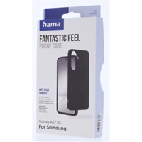 Hama Fantastic Feel, kryt pre Samsung Galaxy A57 5G, hebký povrch, čierny