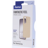 Hama Fantastic Feel, kryt pre Samsung Galaxy A57 5G, hebký povrch, béžový