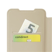 Hama Fantastic Feel, puzdro-knižka pre Samsung Galaxy A57 5G, hebký povrch, béžové