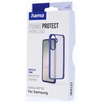 Hama Frame Protect, kryt pre Samsung Galaxy A57 5G, 20% recyklov. materiálov, priehľadný/modrý