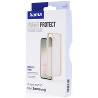Hama Frame Protect, kryt pre Samsung Galaxy A57 5G, 20% recyklov. materiálov, priehľadný/béžový