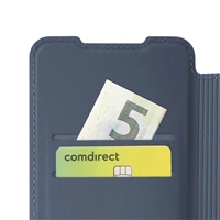 Hama Fantastic Feel, puzdro-knižka pre Samsung Galaxy A37 5G, hebký povrch, modré