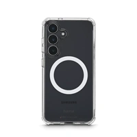 Hama Extreme Protect, kryt pre Samsung Galaxy S25 FE, magnetický, D3O®, nezažltne, priehľadný