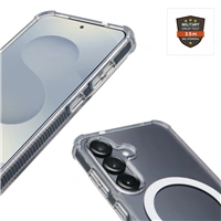 Hama Extreme Protect, kryt pre Samsung Galaxy S25 FE, magnetický, D3O®, nezažltne, priehľadný