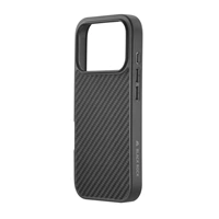Black Rock Robust Carbon, kryt pre Apple iPhone 17 Pro Max, magnetický, karbónový vzhľad, čierny