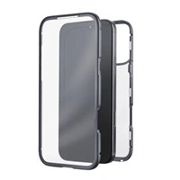 Black Rock 360° Glass, kryt pre Apple iPhone 17 Pro Max, sklenený, predný+zadný diel, priehľ./čierny
