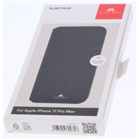 Black Rock Slim Folio, puzdro-knižka pre Apple iPhone 17 Pro Max, čierne