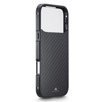 Black Rock 360° Glass, kryt pre Apple iPhone 17 Pro Max, sklenený, predný+zadný diel, karbón. úprava