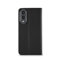 Hama Eco Premium, kryt pre Samsung Galaxy S25 Edge, umelá koža, 20% recyklovaných materiálov, čierny