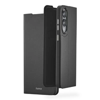 Hama Eco Premium, kryt pre Samsung Galaxy S25 Edge, umelá koža, 20% recyklovaných materiálov, čierny