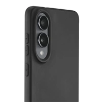 Hama Fantastic Feel, kryt pre Samsung Galaxy S25 Edge, hebký povrch, čierny