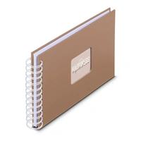 Hama album klasický špirálový FINE ART 24x17 cm, 50 strán, mousse, biele listy