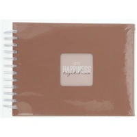 Hama album klasický špirálový FINE ART 24x17 cm, 50 strán, mousse, biele listy