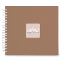 Hama album klasický špirálový FINE ART 28x24 cm, 50 strán, mousse, biele listy