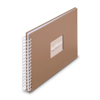 Hama album klasický špirálový FINE ART 28x24 cm, 50 strán, mousse, biele listy