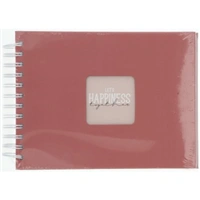 Hama album klasický špirálový FINE ART 24x17 cm, 50 strán, terra, biele listy