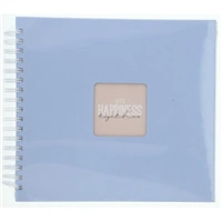 Hama album klasický špirálový FINE ART 28x24 cm, 50 strán, lagoon, biele listy