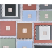 Hama album klasický špirálový FINE ART 24x17 cm, 50 strán, sage, biele listy