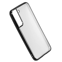 Hama Clear&Chrome, kryt pre Samsung Galaxy S22 (5G), recyklovaný materiál, čierny
