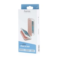 Hama Curve, otváracie puzdro pre Apple iPhone SE 2020, ružové zlato
