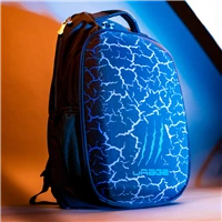 uRage notebookový ruksak Cyberbag Illuminated, 17,3" (44 cm), čierny 