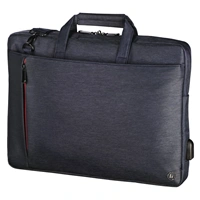 Hama taka na notebook s integrovaným USB káblom Manchester, 17,3" (44 cm),  modrá