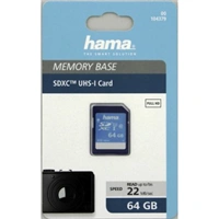 Hama highSpeed Gold SDXC Card 64 GB Class 10, 25 MB/s