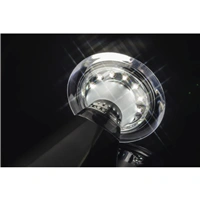 Hama LED stolov lampa, napjan batriami, leskl ierna