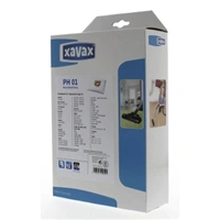 Xavax PH01 vrecká do vysávača, pre Philips, netkaná textília, 4 vrecká+1 filter (rozbalený)